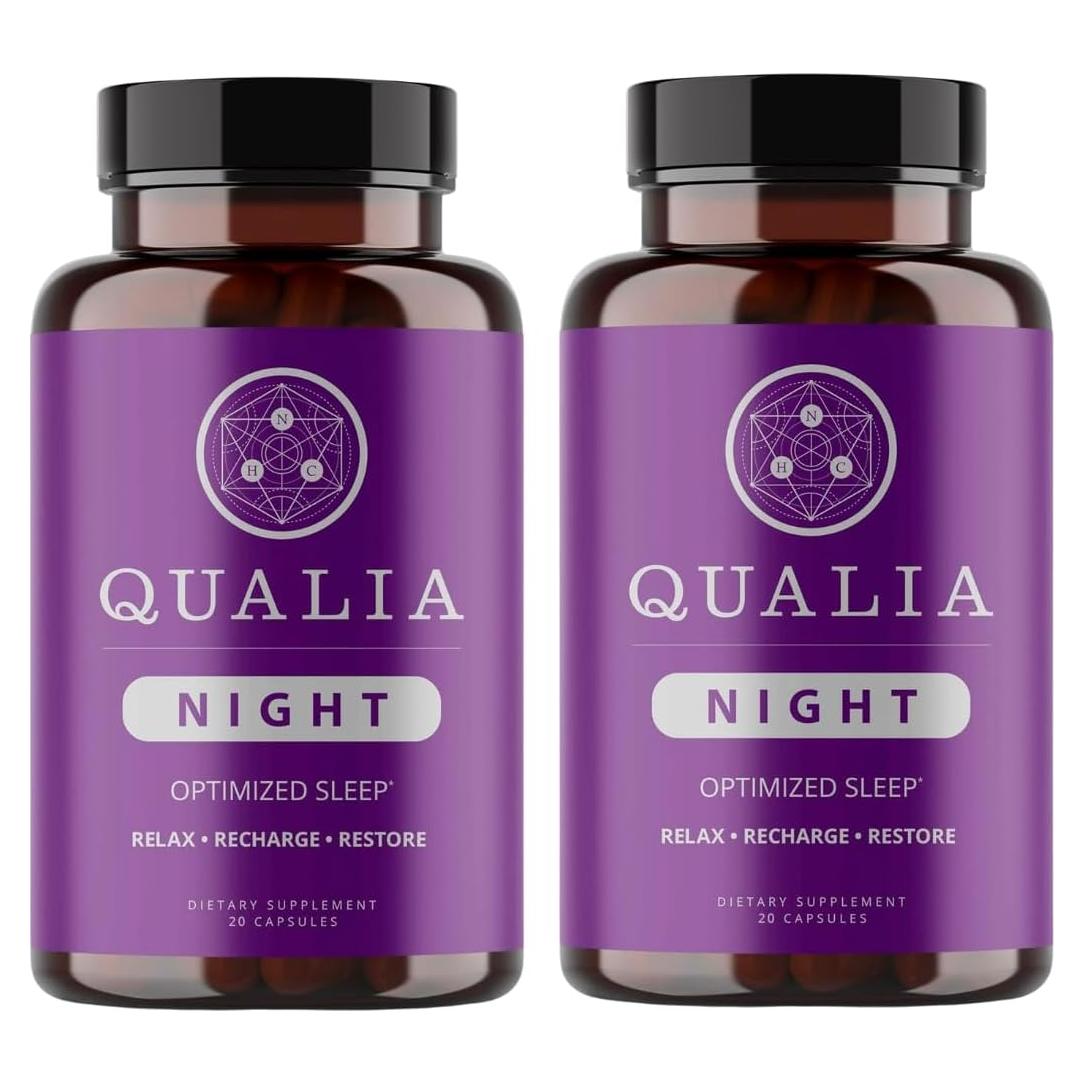 Suplemento para el Sueño Qualia Noche Neurohacker 117g Vegano