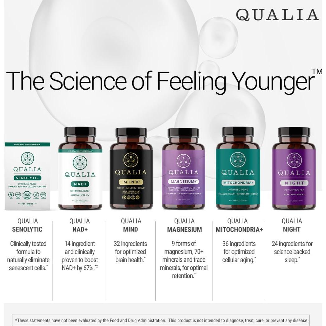 Suplemento para el Sueño Qualia Noche Neurohacker 117g Vegano