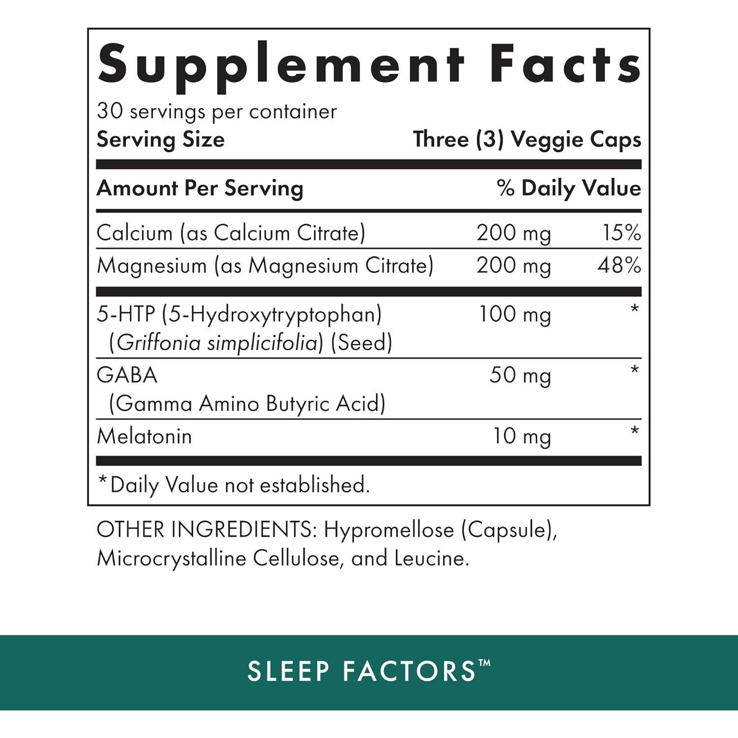 Cápsulas Veganas Michael's 5-HTP y Melatonina 90 Unidades