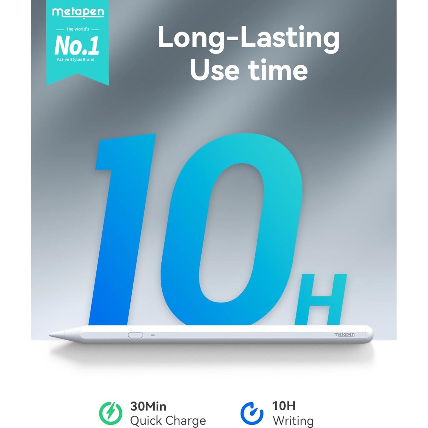 Lápiz Estilográfico Metapen A11 para iPad 2018-2025