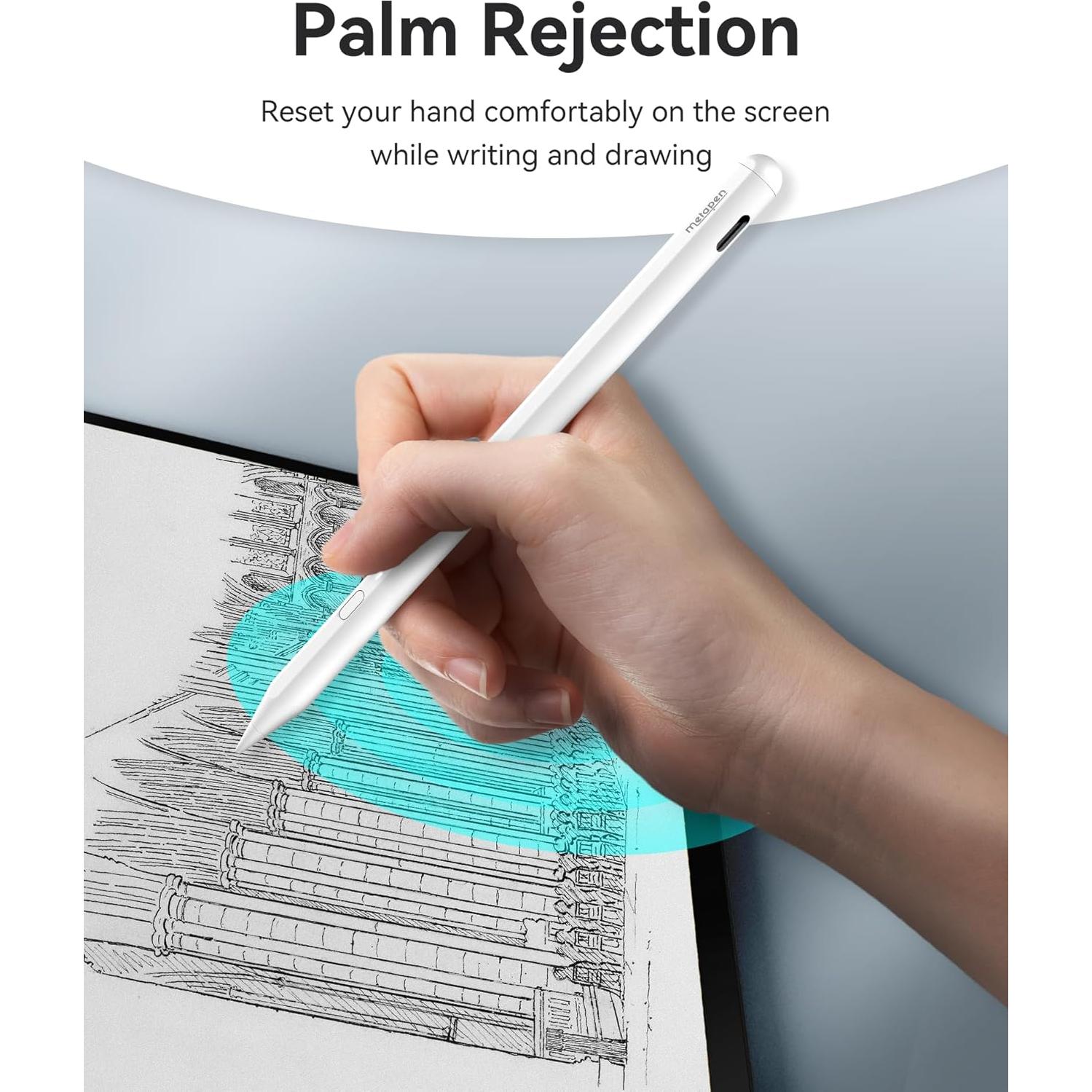 Lápiz Estilográfico Metapen A11 para iPad 2018-2025