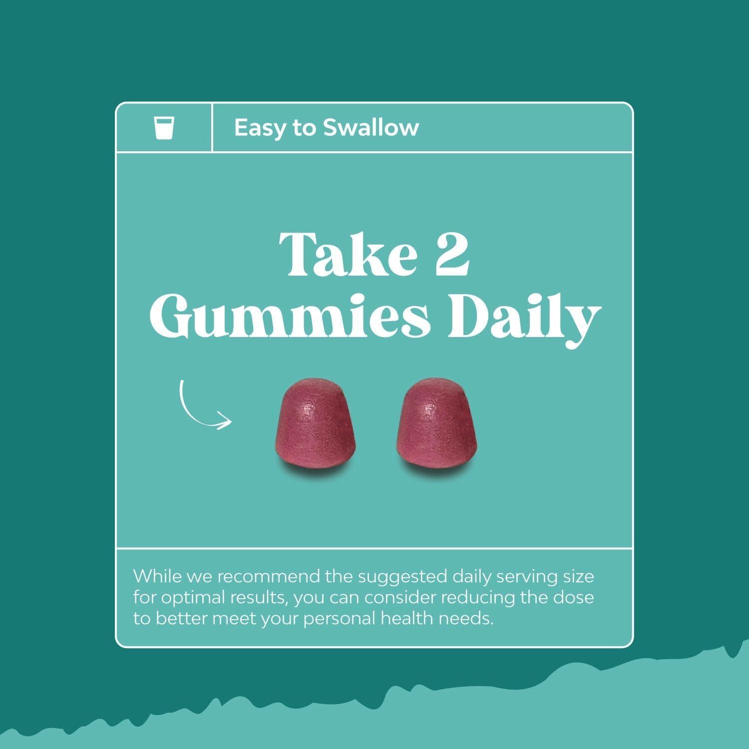 Gomitas de Magnesio Calmante Natures Craft 60 Unidades Frambuesa