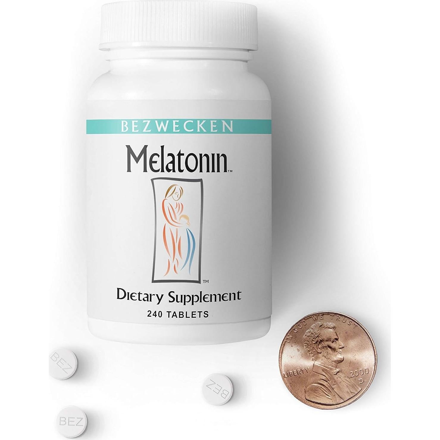 Melatonina Bezwecken 240 Tabletas 1.25mg Veganas