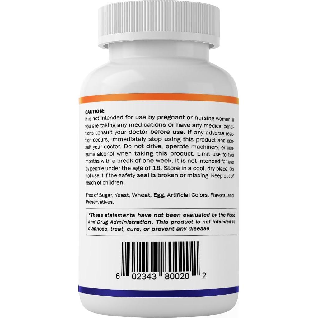 Tabletas de Melatonina Vitamatic 20 mg - 720 Tabletas Vegetarianas