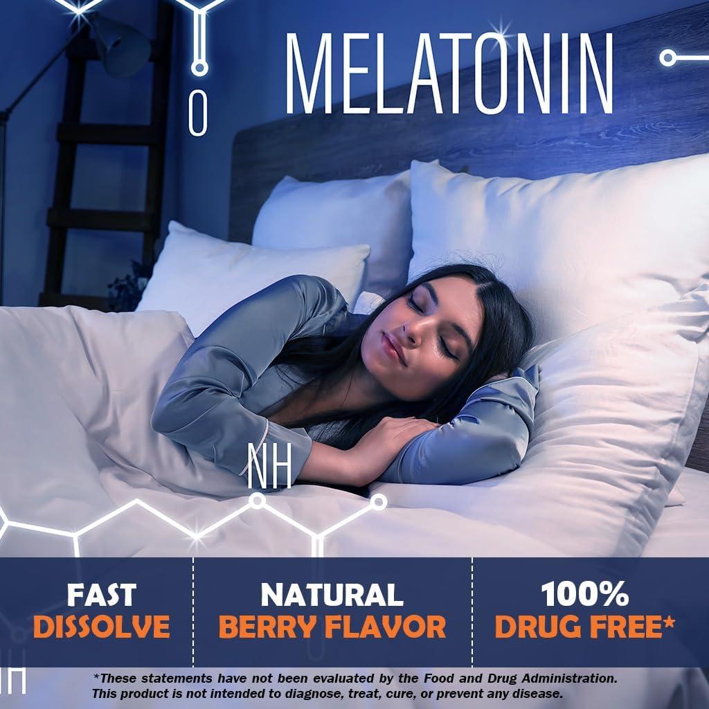 Melatonina Vitamatic 30 mg con B6 y L-Teanina 120 Tabletas