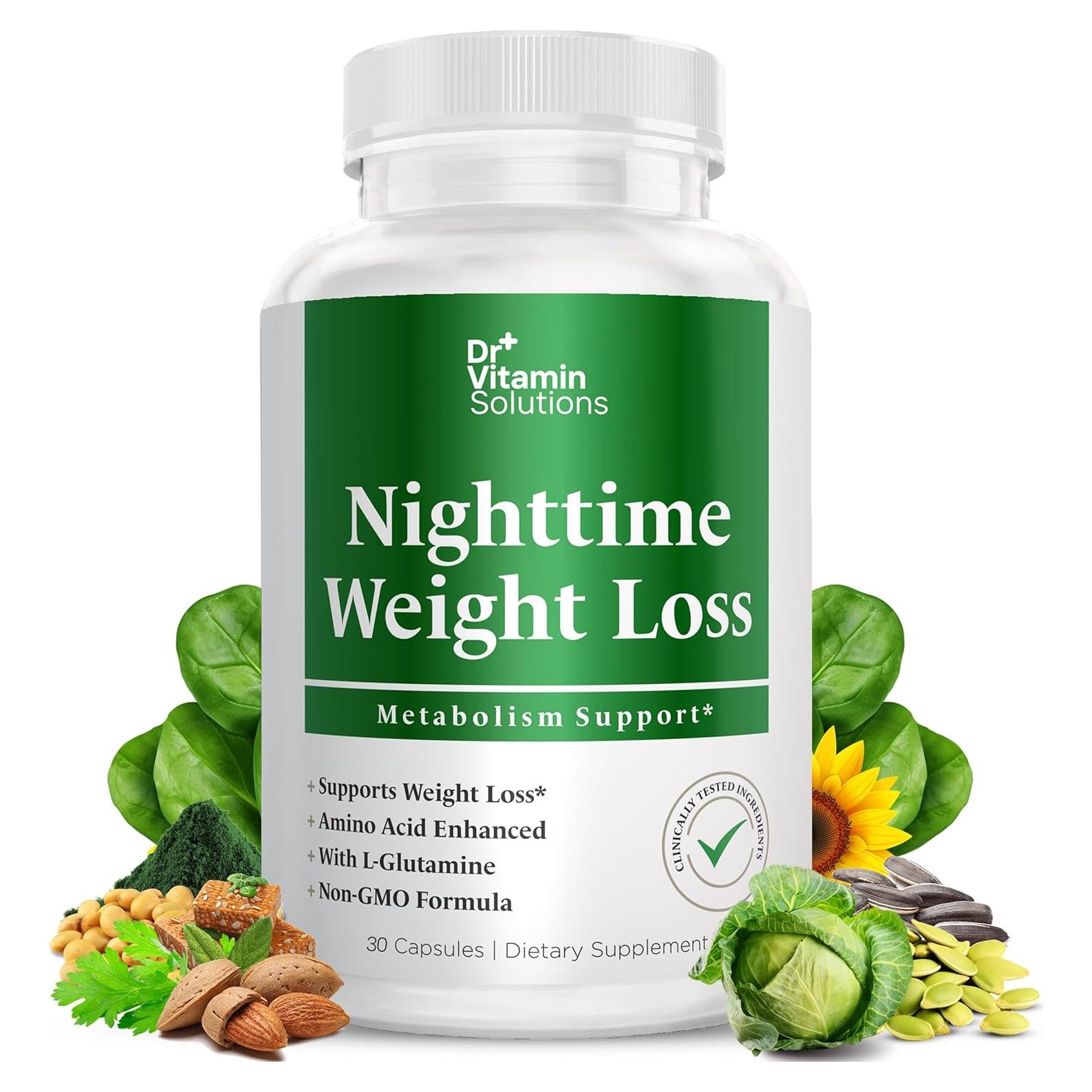 Quemador de Grasa Nocturno Dr Vitamin Solutions 30 Cápsulas