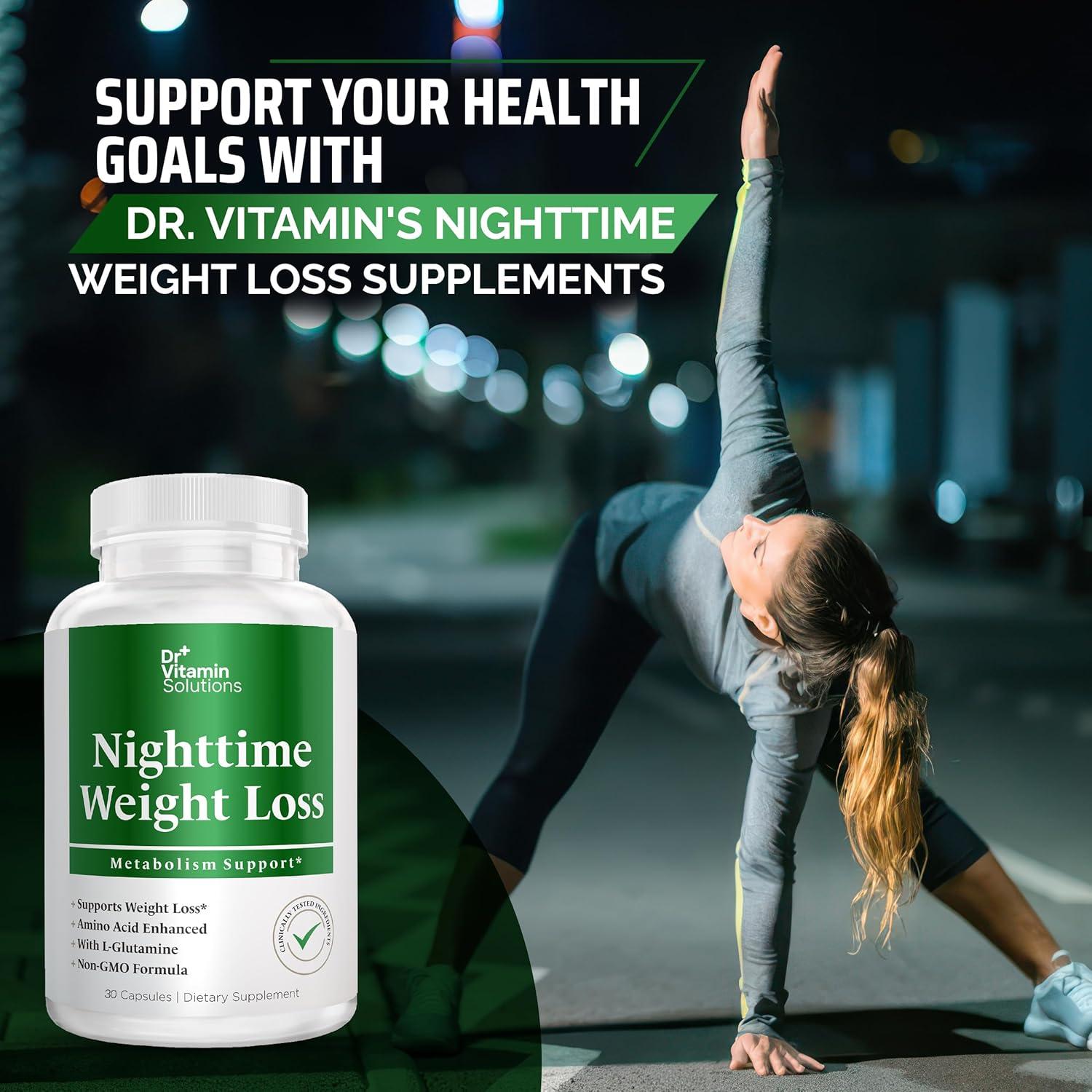 Quemador de Grasa Nocturno Dr Vitamin Solutions 30 Cápsulas