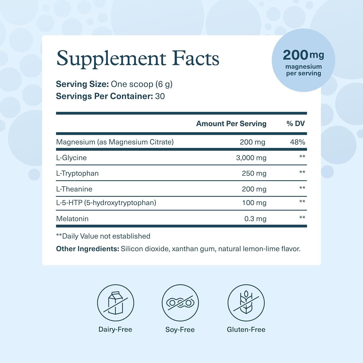 Youtheory Sleep Nighttime Powder 170 g - Suplemento para el Sueño