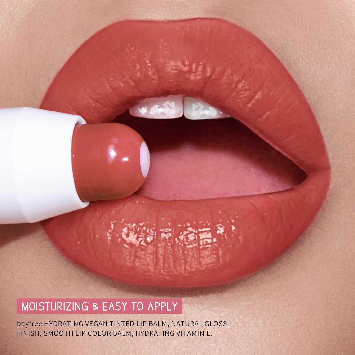 Bálsamo Labial Vegano Bayfree Té Camelia Hidratante 11.2cm