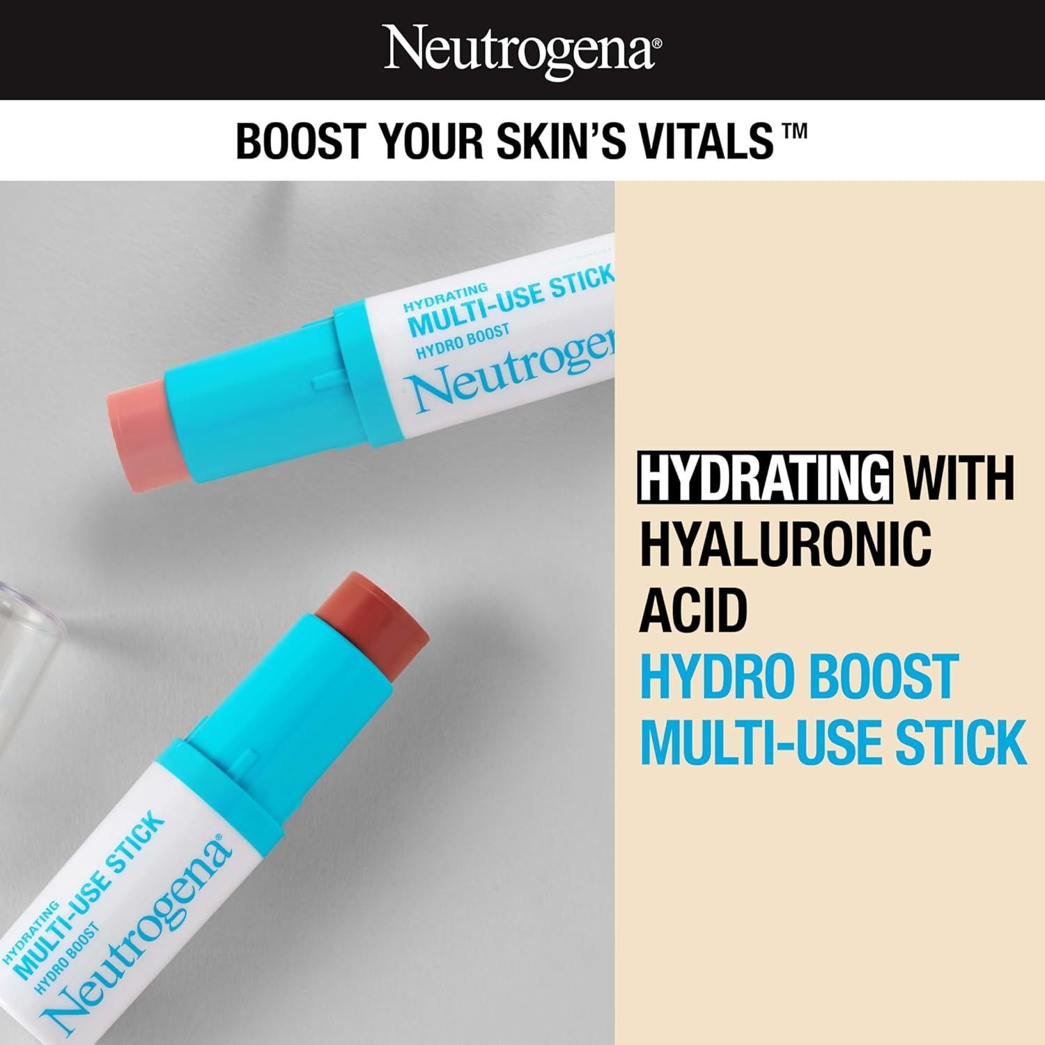 Barra de Maquillaje Multiusos Neutrogena Hydro Boost 7.39g