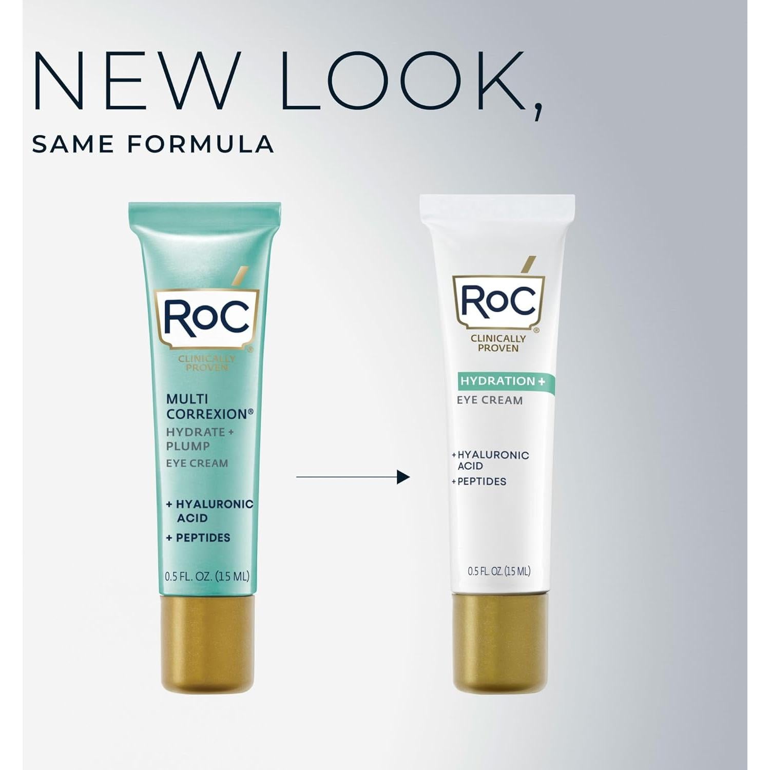 Crema para ojos anti envejecimiento RoC 14.17 g + 7 cápsulas retinol