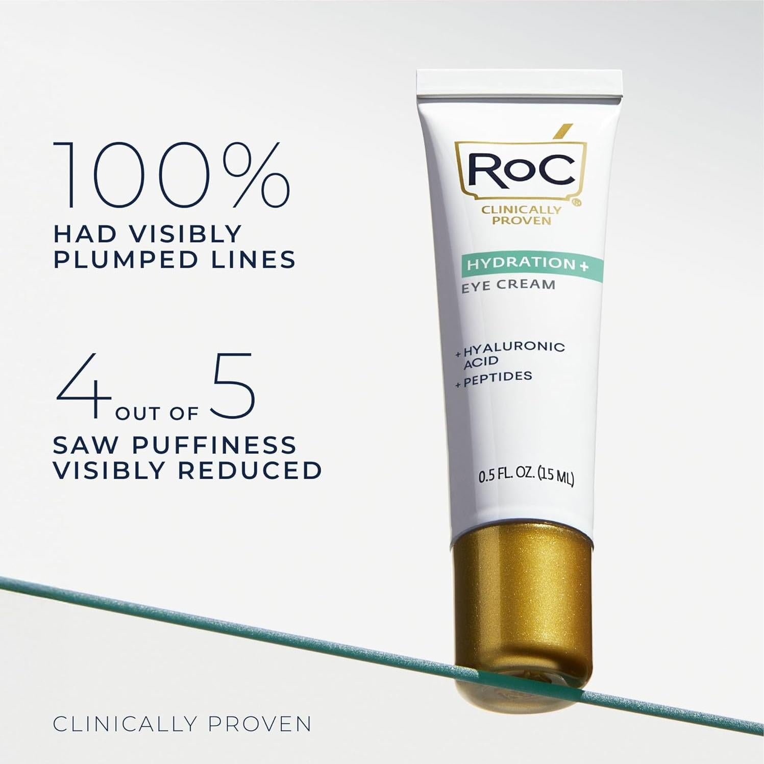 Crema para ojos anti envejecimiento RoC 14.17 g + 7 cápsulas retinol