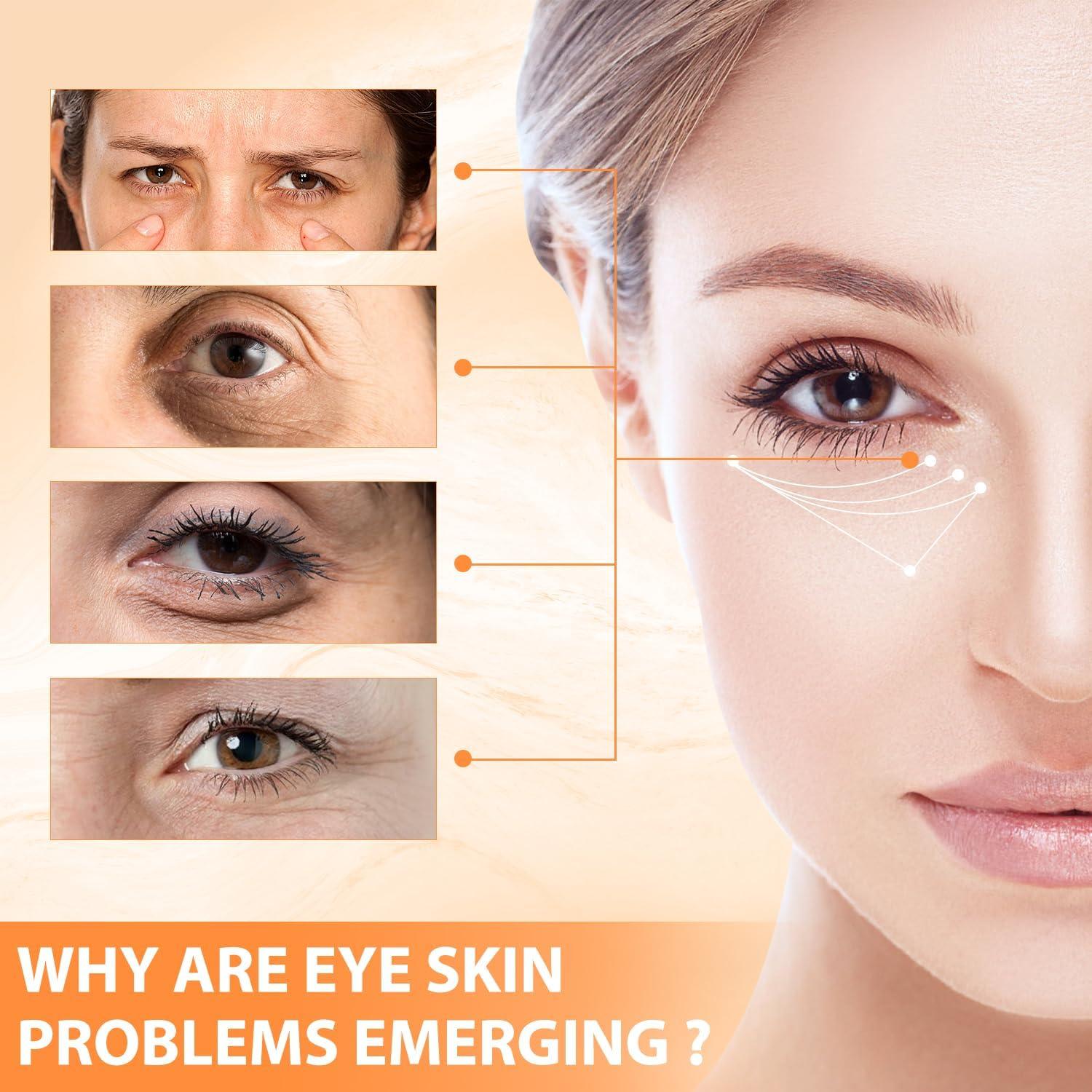 Bálsamo para Ojos REATIFUL 2pcs con Vitamina C - Reductor de Ojeras