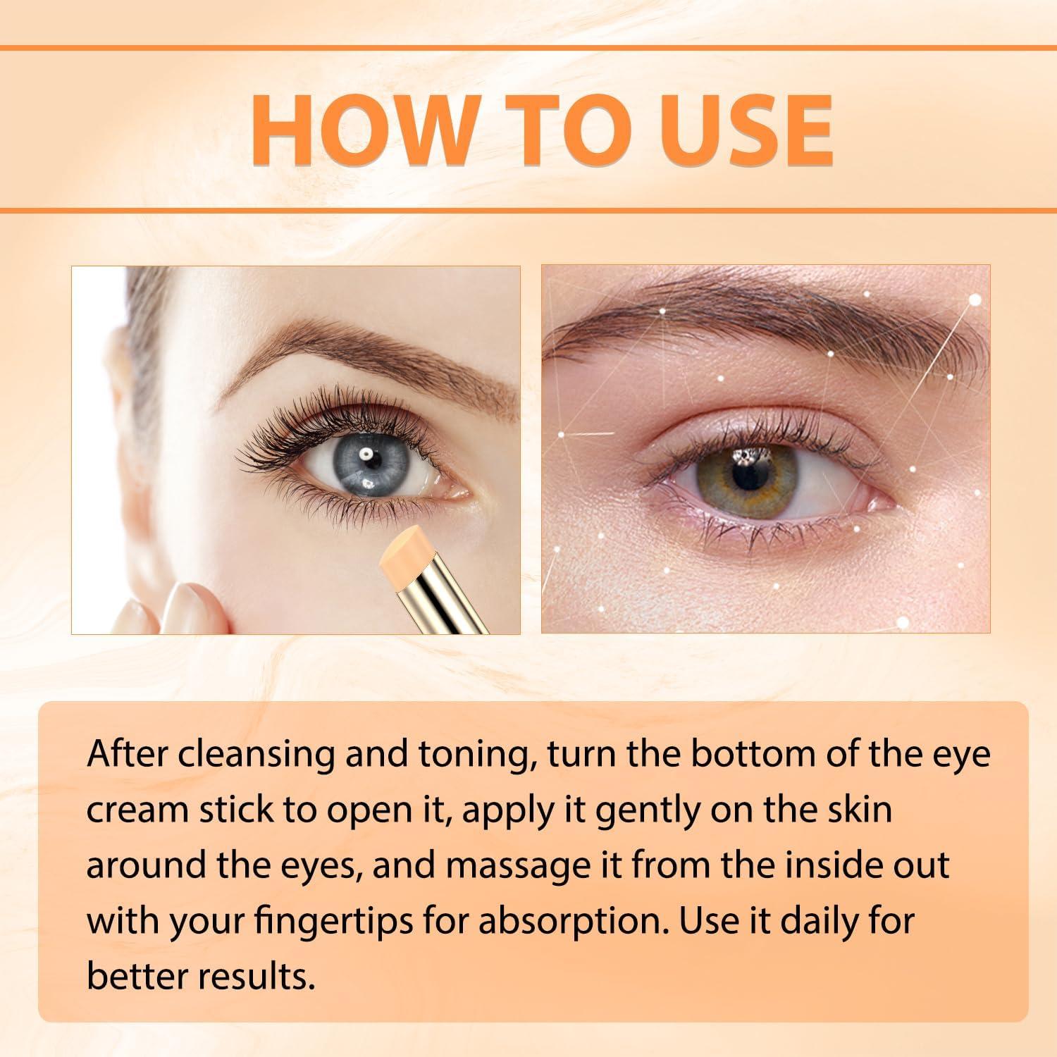 Bálsamo para Ojos REATIFUL 2pcs con Vitamina C - Reductor de Ojeras