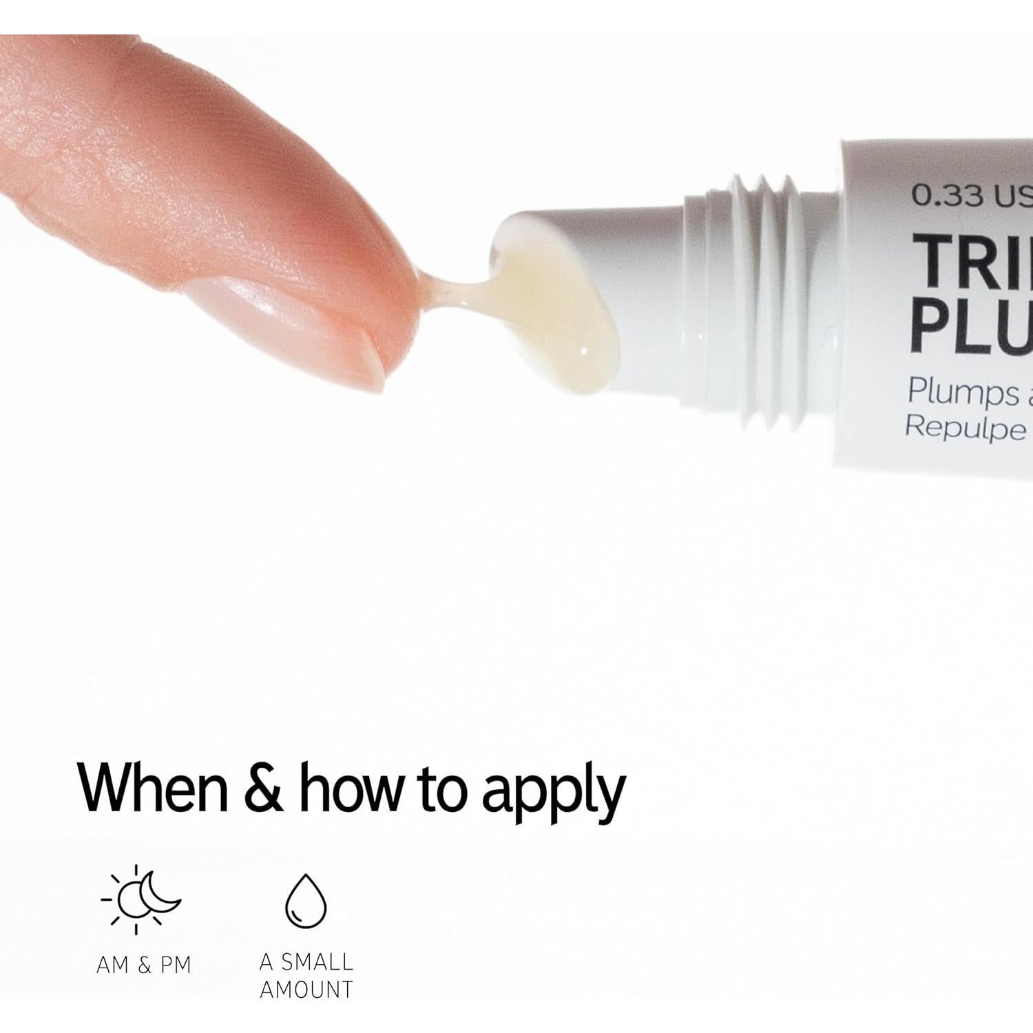 Bálsamo Labial Plumpante El INKEY List - Tripeptidos 40g