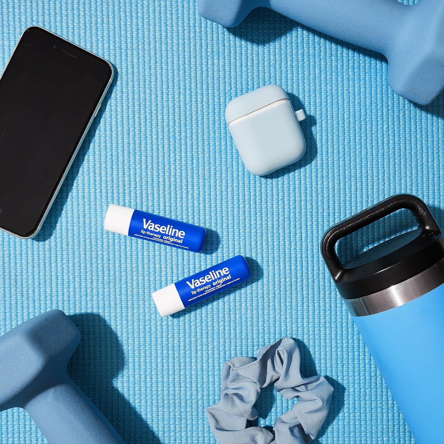 Bálsamo Labial Vaseline Original 4.5g - Hidratación Rápida