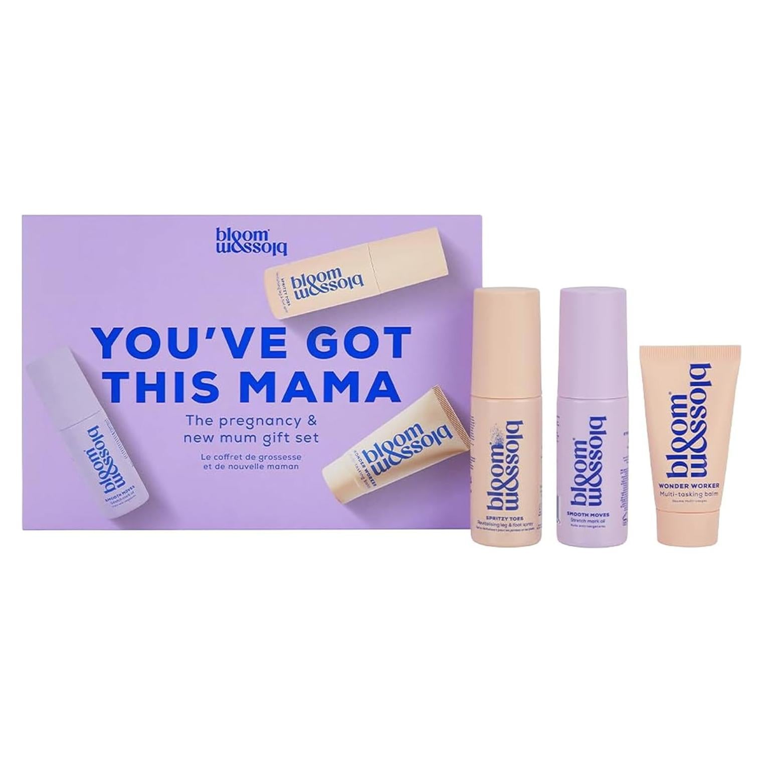 Set de Cuidado de Piel para Mamás Bloom & Blossom - 3 Piezas