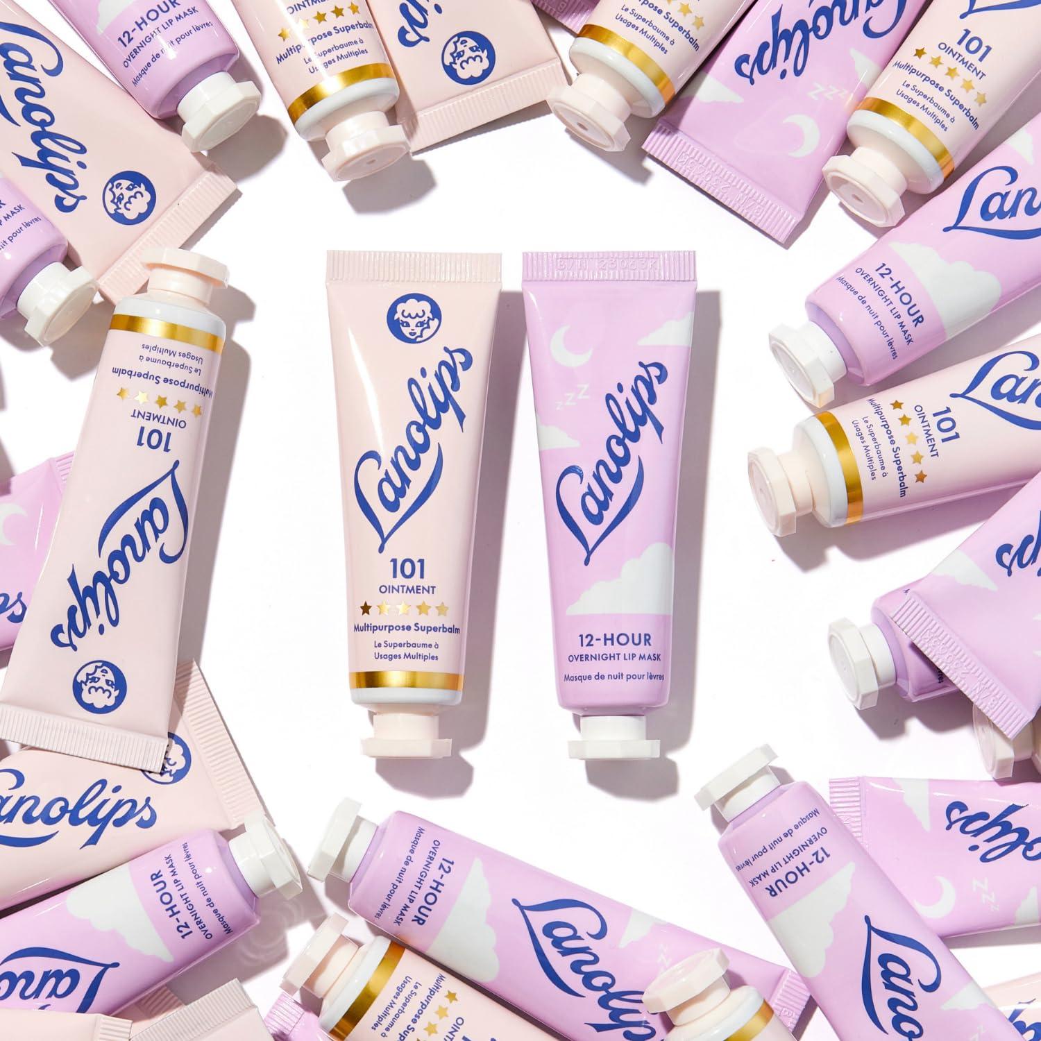 Lanolips 101 Balsamo Labial y Mascarilla Nocturna - Kit 2 Unidades