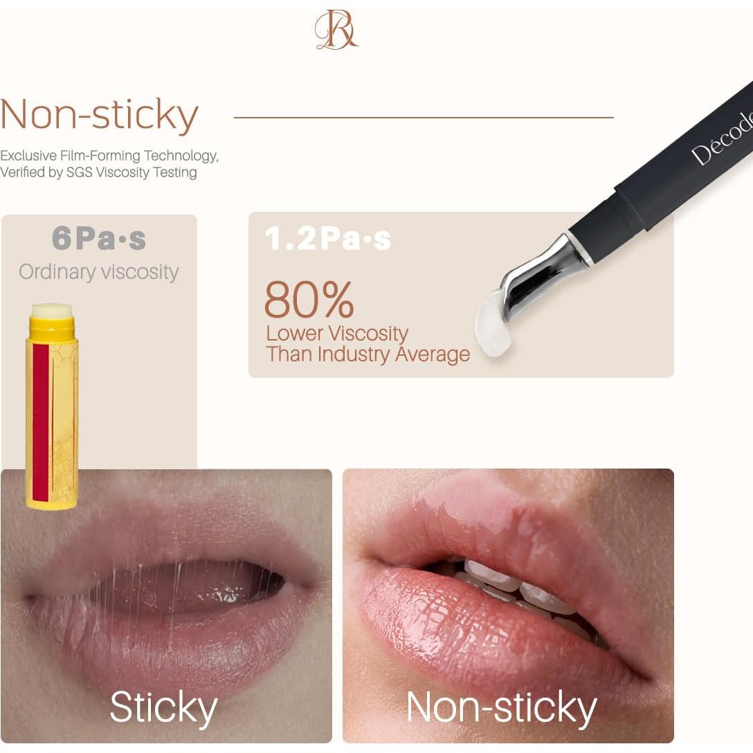 Aceite Labial Nocturno Decoder - 5% Pantenol, 1.42g