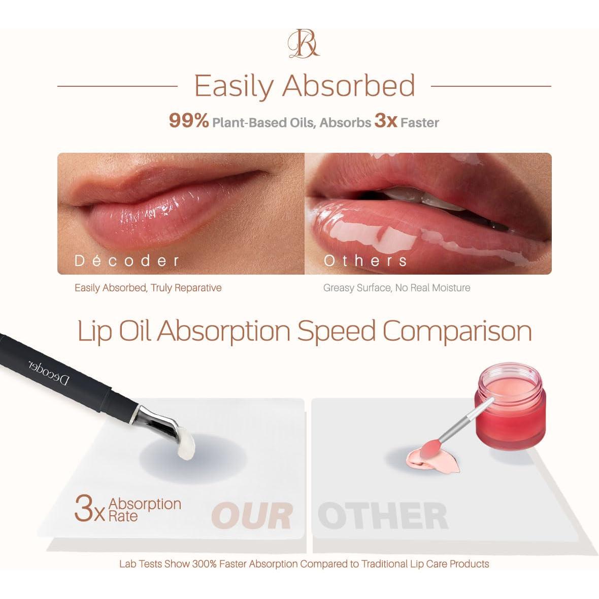 Aceite Labial Nocturno Decoder - 5% Pantenol, 1.42g