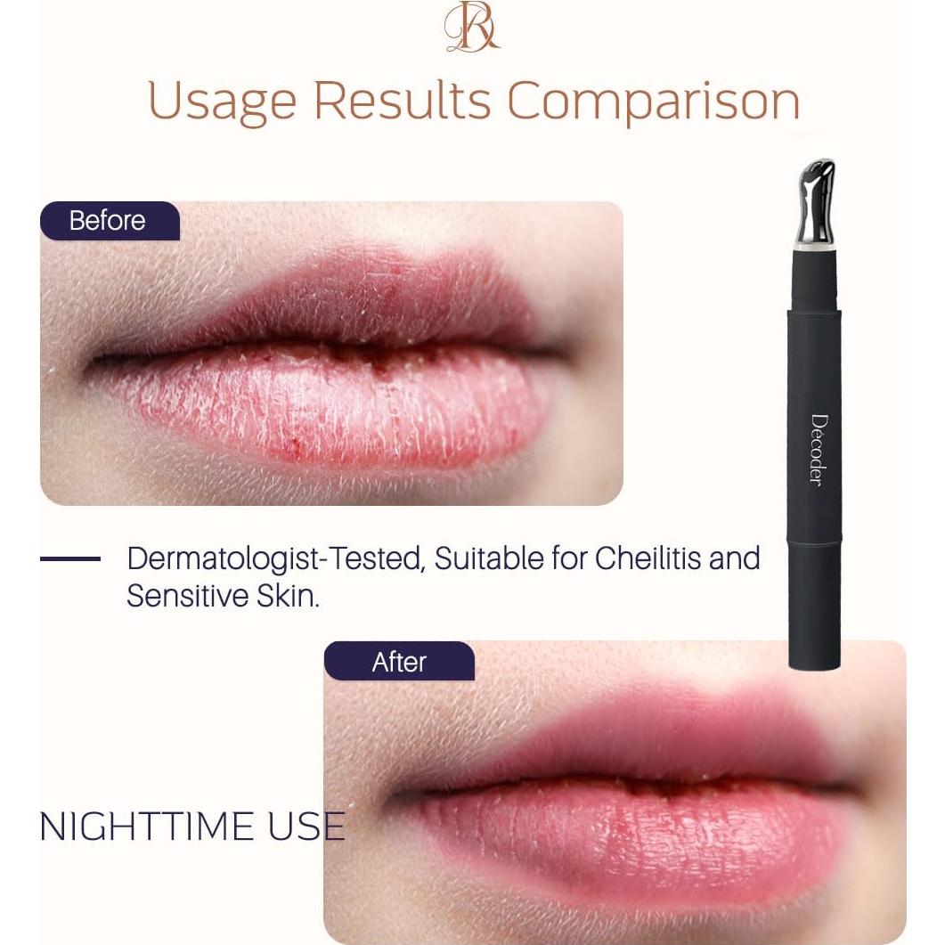 Aceite Labial Nocturno Decoder - 5% Pantenol, 1.42g