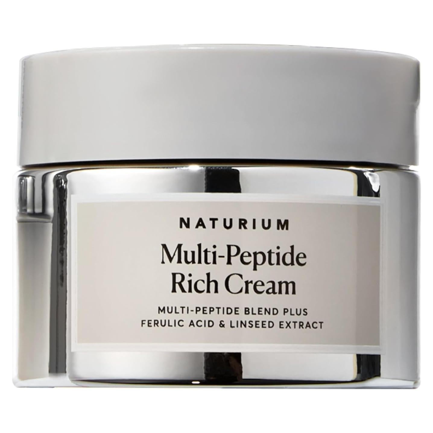 Crema Hidratante Multi-Péptidos Naturium 48g - Antiarrugas Vegana