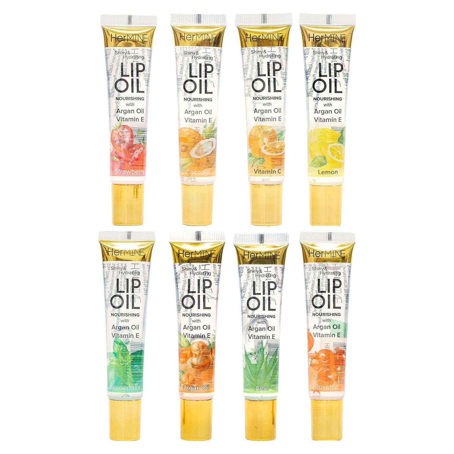 Aceite Hidratante para Labios HerMINE con Argán y Vitamina E