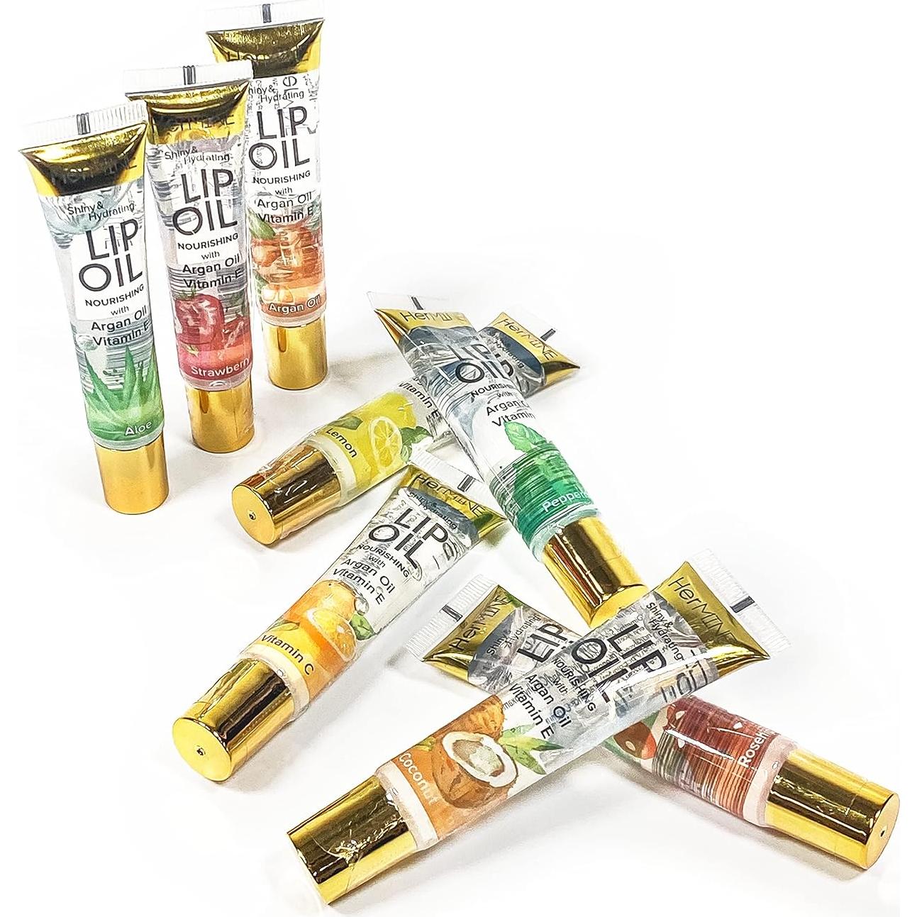 Aceite Hidratante para Labios HerMINE con Argán y Vitamina E