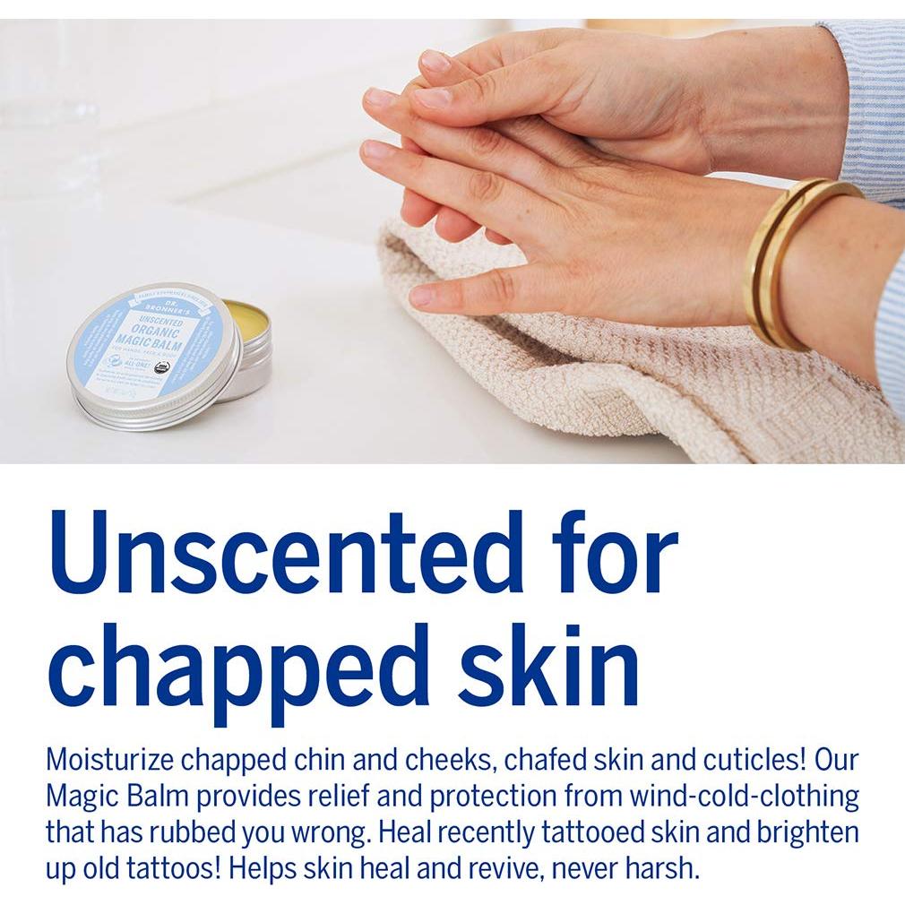 Bálsamo Mágico Orgánico Dr. Bronner's 56.7 g - Sin Fragancia