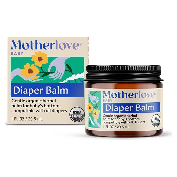 Bálsamo para Pañales Motherlove 28.35 g Orgánico Sin Zinc