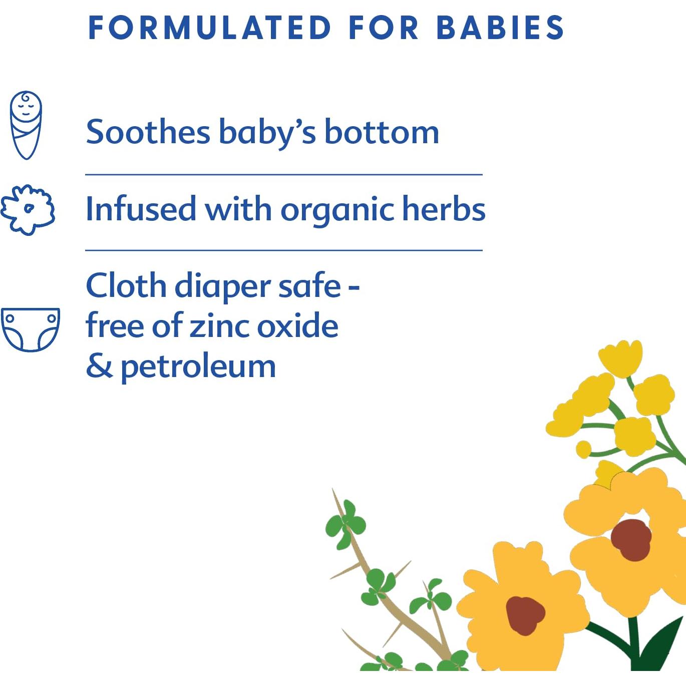 Bálsamo para Pañales Motherlove 28.35 g Orgánico Sin Zinc