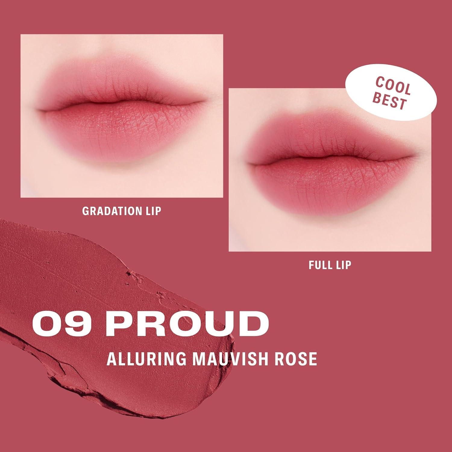 Rubor y bálsamo BRAYE Lipsleek Blur 2.27g - Color 09 Orgullo