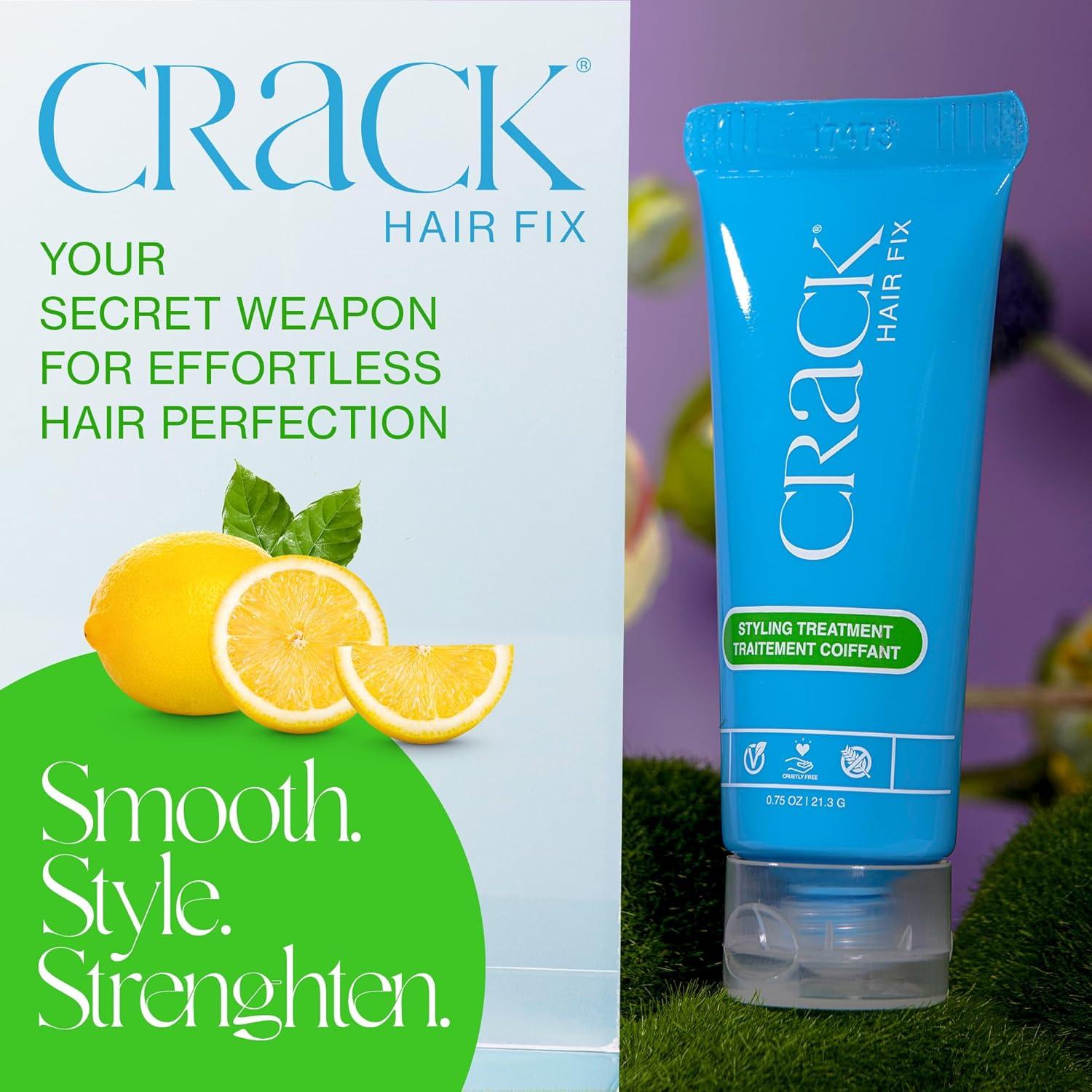 Crema de Estilo Crack Hair Fix 21.26 g - Anti-Frizz Sin Enjuague