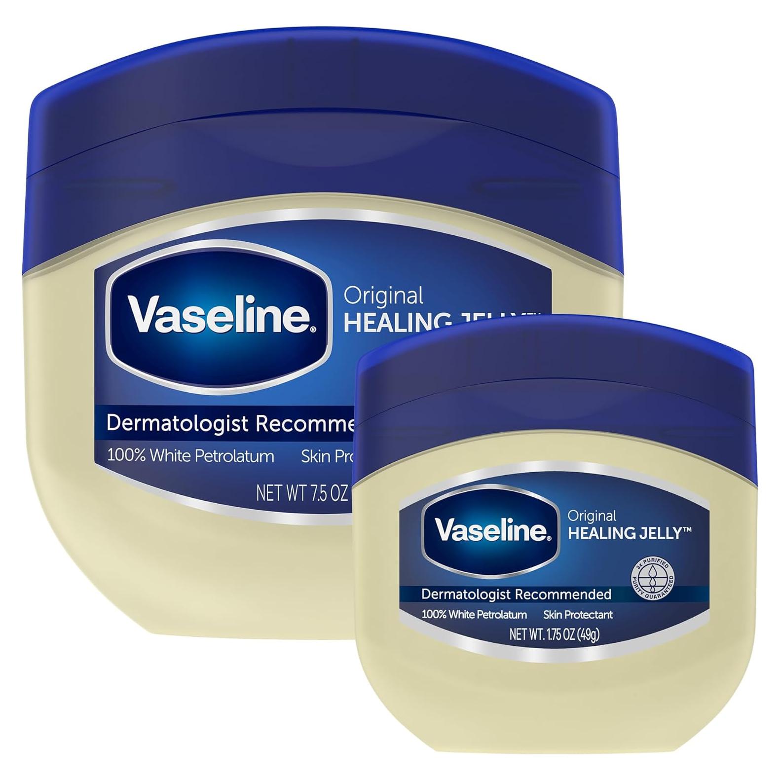 Gel de Petróleo Vaseline Original 212g y 49.6g - Hipoalergénico