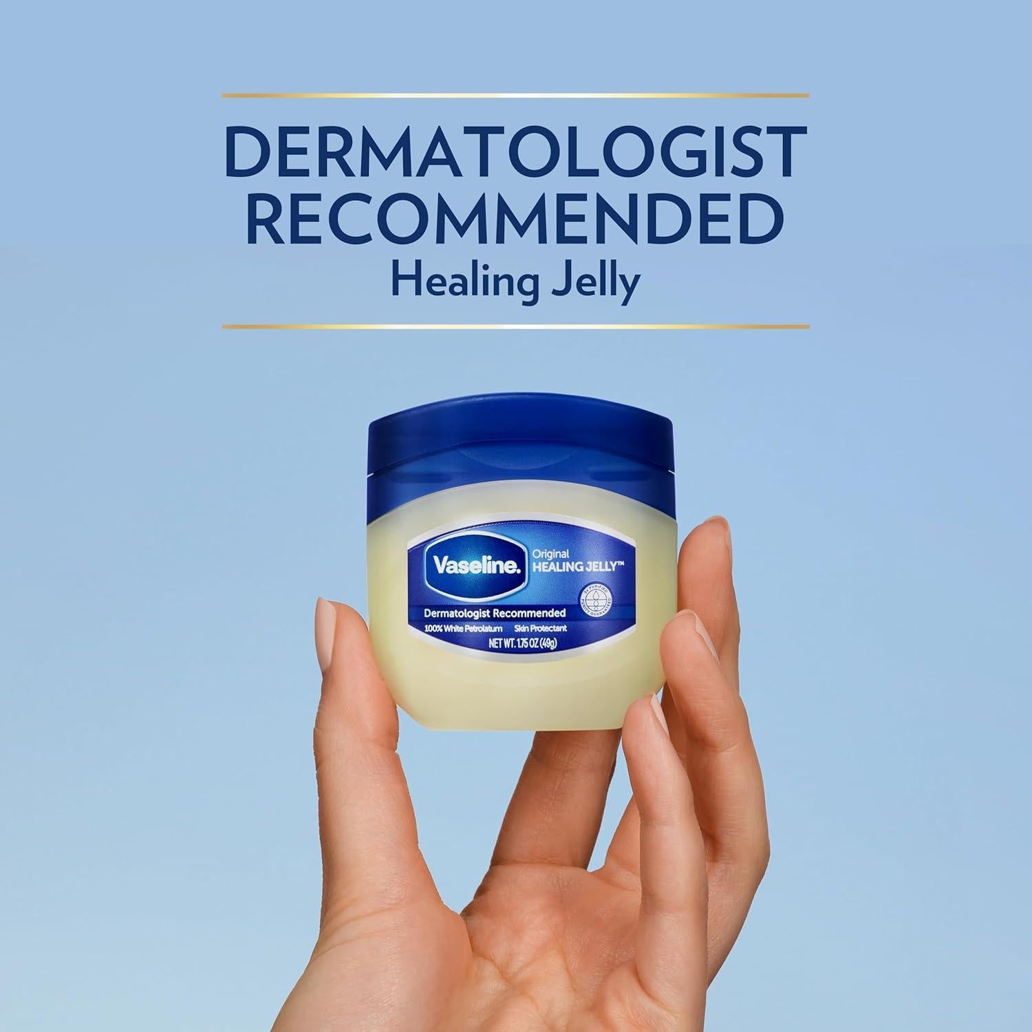 Vaseline Gelatina Sanadora 2-Pack 49.6g - Hipoalergénica