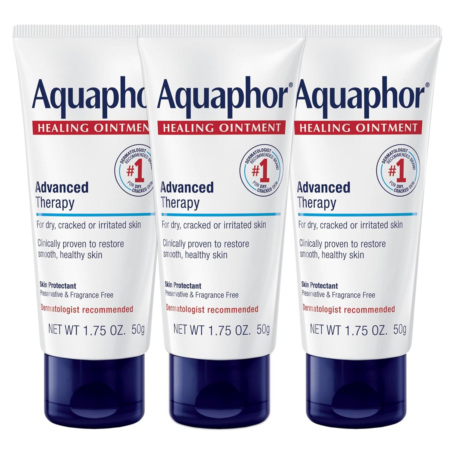 Ungüento de Curación Aquaphor Avanzada Hipoalergénico 3x49.6g
