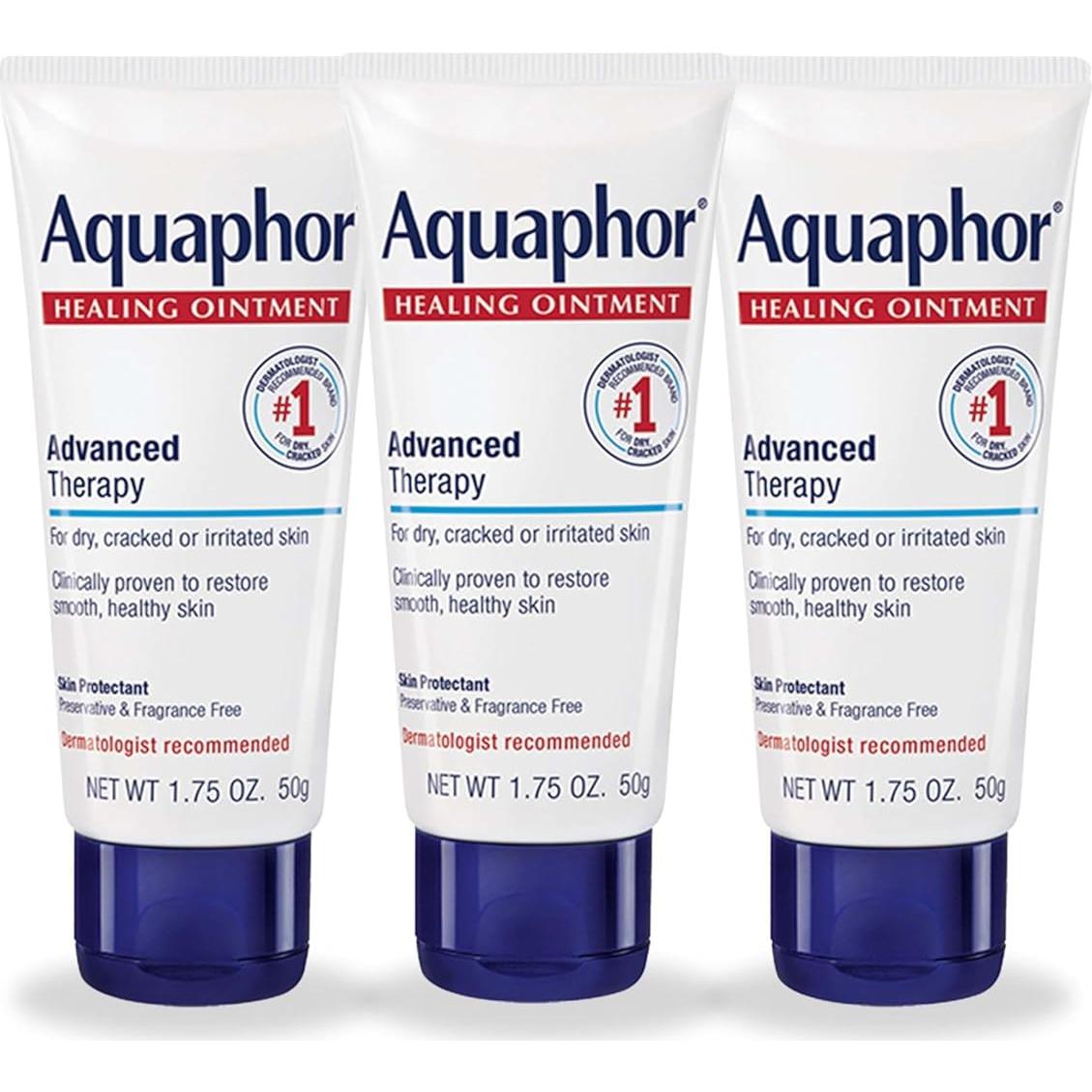 Ungüento de Curación Aquaphor Avanzada Hipoalergénico 3x49.6g