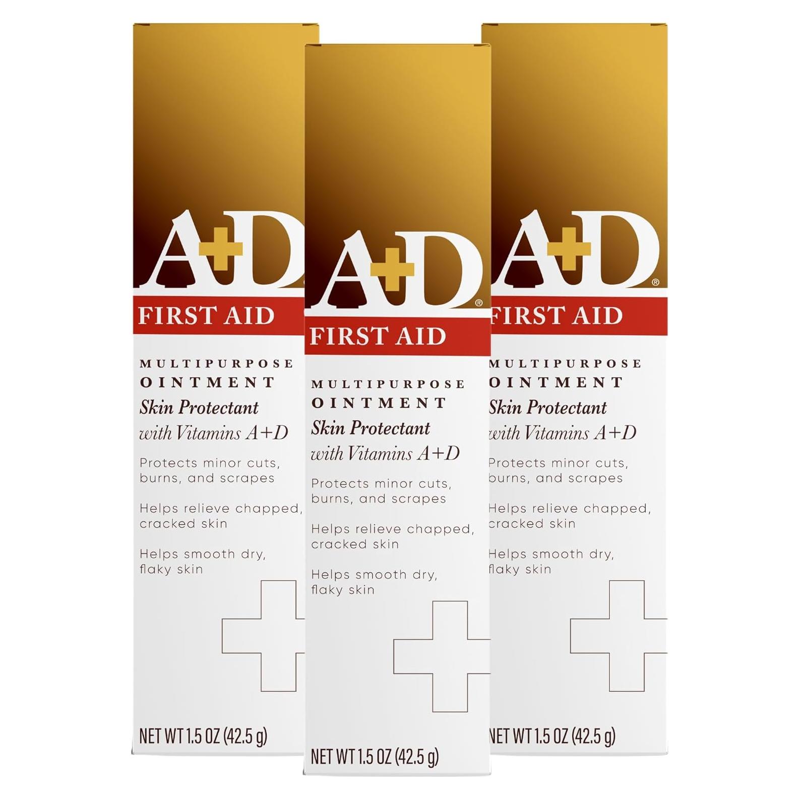 Ungüento A+D Hidratante Multifuncional 127 g - Paquete de 3