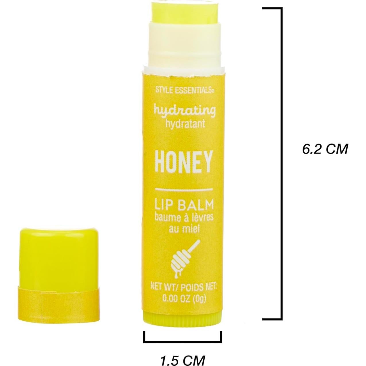 Set de 10 Balsamos Labiales Hidratantes con Aceites Esenciales