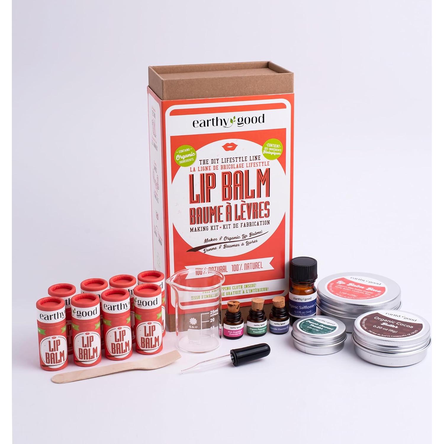 Kit de Fabricación de Bálsamo Labial Kiss Naturals - 8 Unidades