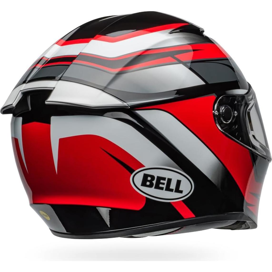 Casco Bell Lithium MIPS Negro/Rojo X-Large Aerodinámico