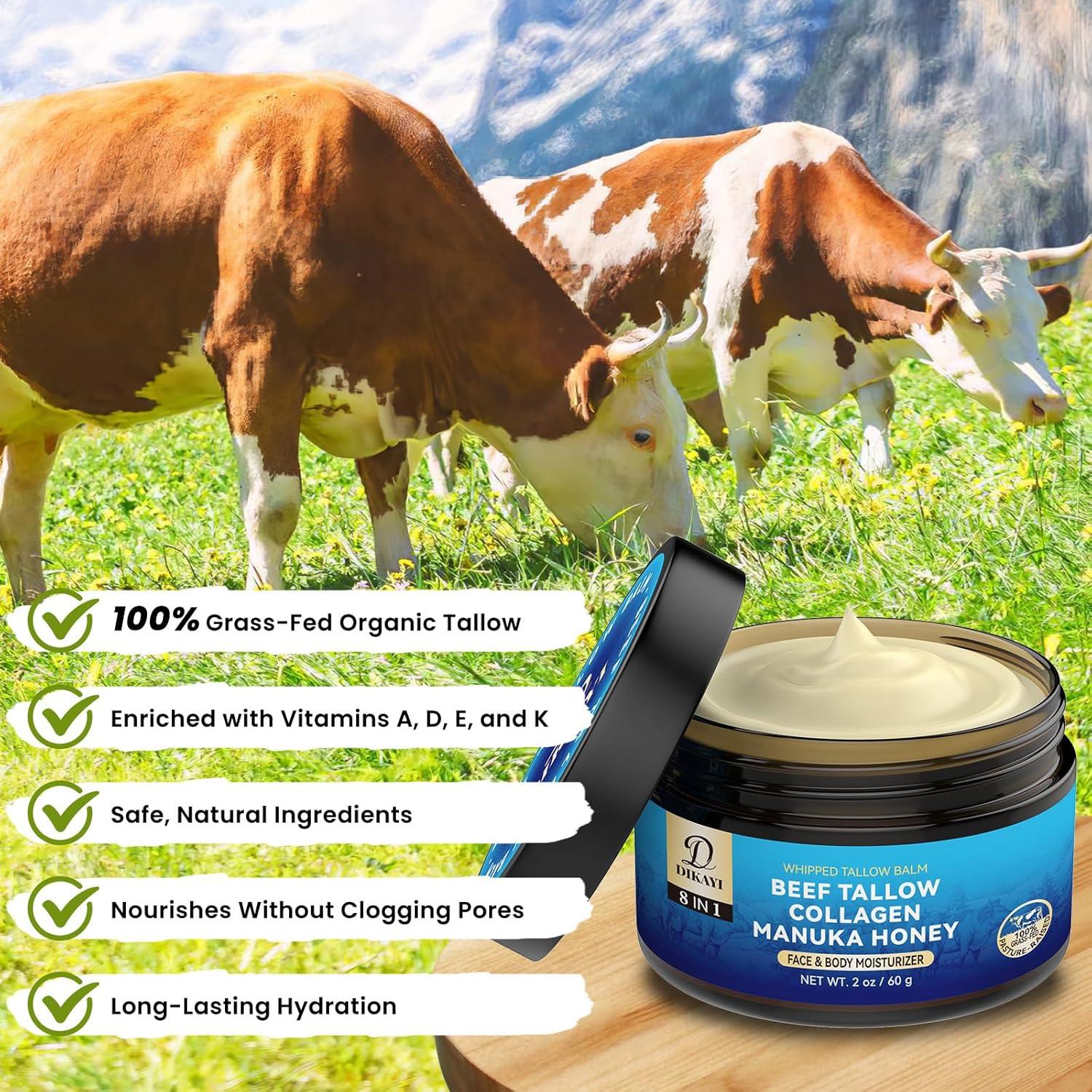 Bálsamo Hidratante Orgánico DIKAYI 56.7g - Sebo de Res y Miel