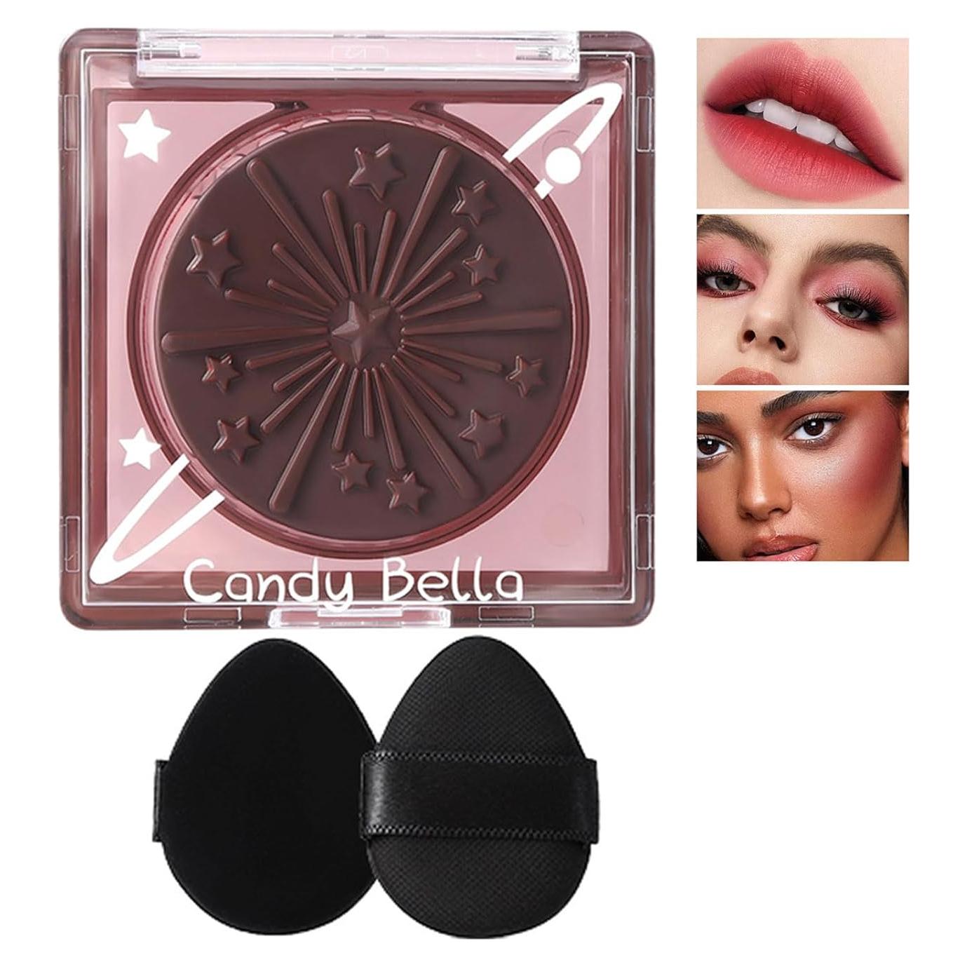 Rubor en Crema Candy Bella 4.3g - Cambia de Color, Multiuso