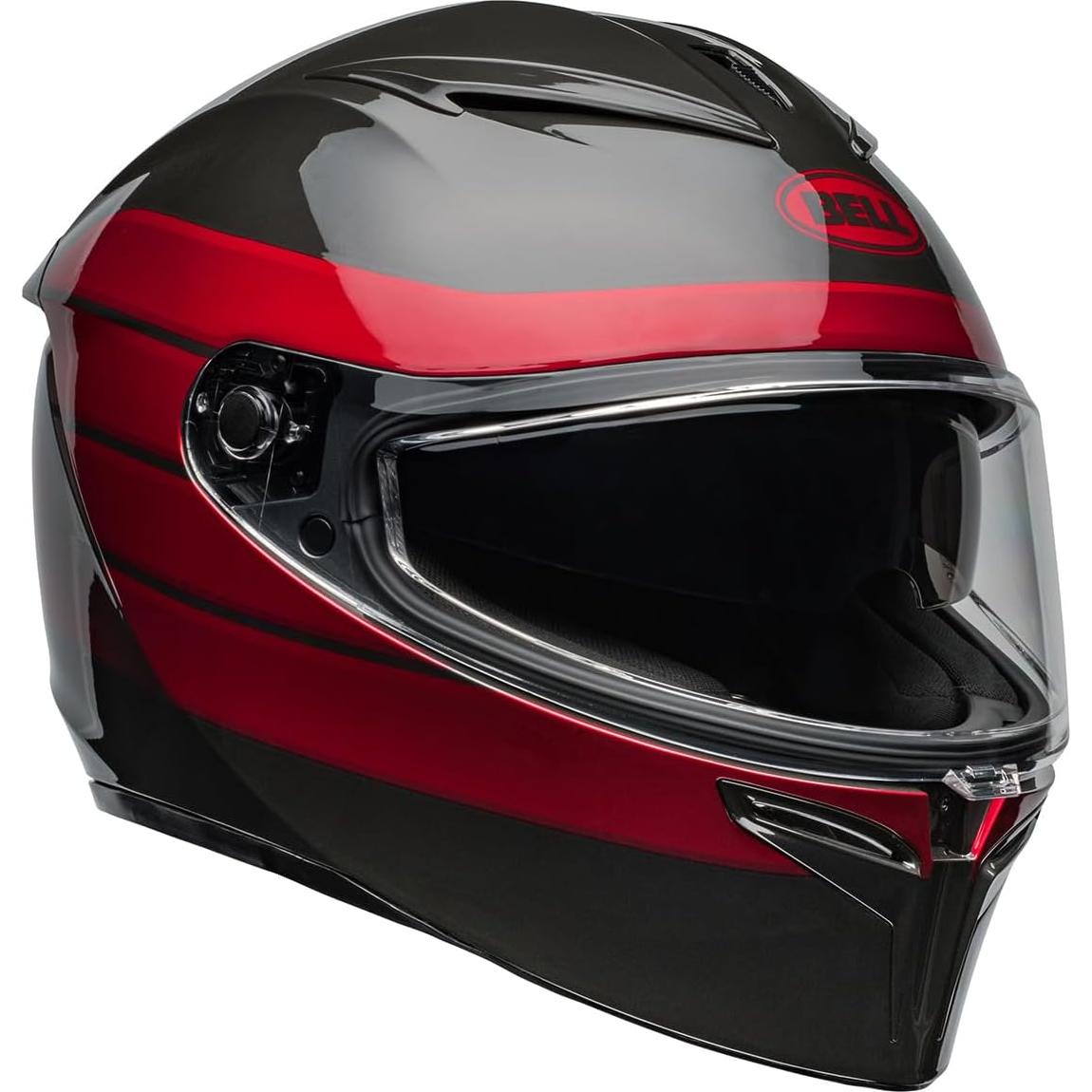 Casco Bell Lithium MIPS Brillo Neo Carbón Rojo X-Large