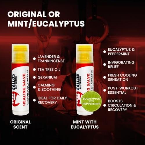 Bálsamo Reparador para Manos Secas Callus Performance 15g Menta