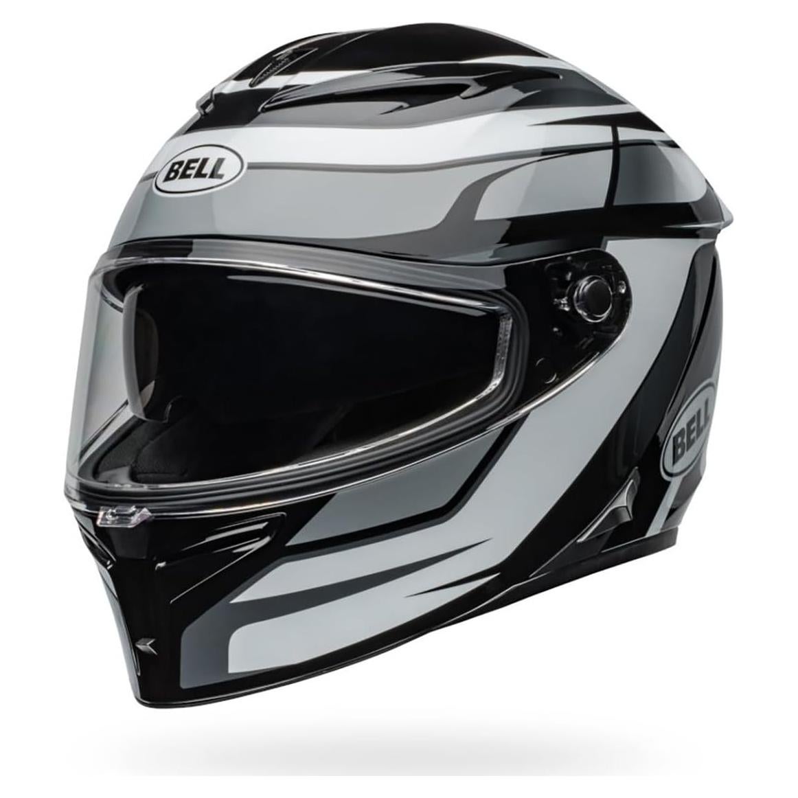 Casco Bell Lithium MIPS Mediano Brillo Negro/Blanco