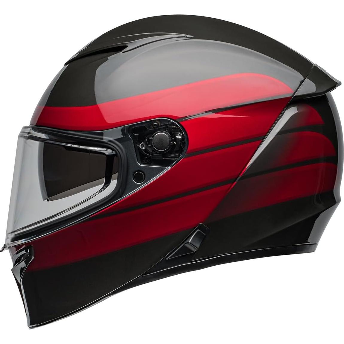 Casco BELL Lithium MIPS Grande Brillo Neo Carbón Rojo