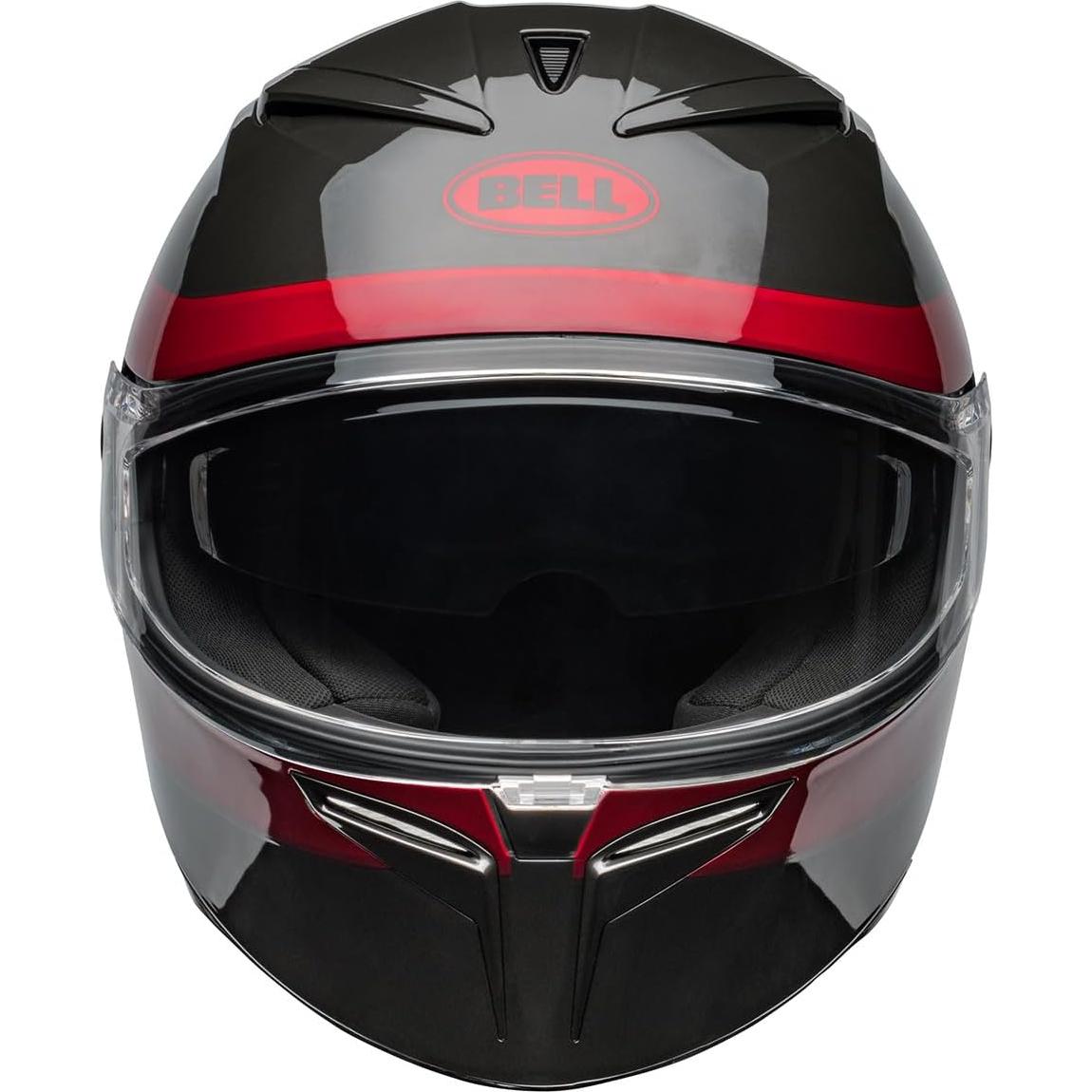 Casco BELL Lithium MIPS Grande Brillo Neo Carbón Rojo