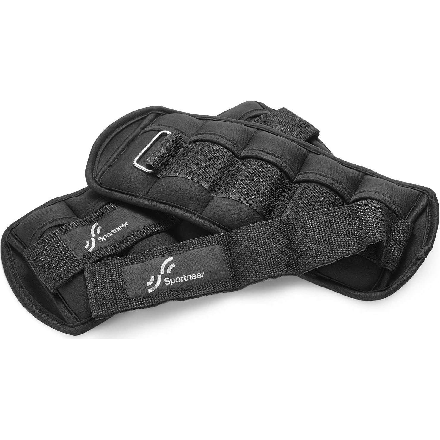 Pesas de Tobillo Ajustables Sportneer 0.9-4.5 kg Neopreno