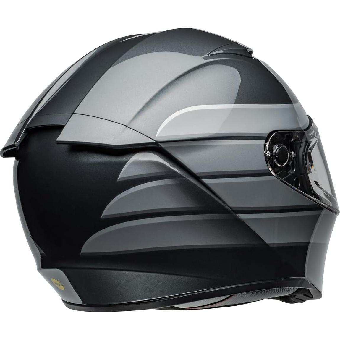 Casco Bell Lithium MIPS Grande Gris Plata Aerodinámico